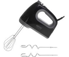 Virtuvinis kombainas Camry | Hand mixer | CR 4220b | Hand Mixer | 300 W | Greičių skaičius 5 | Turbo mode | Juodas
