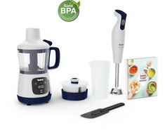 Plakiklis Maišytuvas Tefal Tefal Yummy Gourmet HB55W4 0,8 l Maišytuvas su funkcija gotowania 600 W Baltas