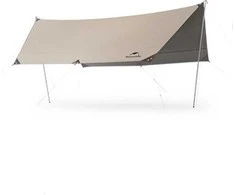 Plandeka Naturehike Tarp dangus ti juodas šešiakampis c2350ws010-khaki NATUREHIKE