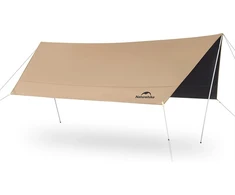Plandeka Naturehike Tarp sky lite vinilo šešiakampis l cnk2350ws015-khaki NATUREHIKE