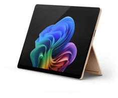 Planšetė Microsoft Surface Nešiojamas kompiuteris (Copilot+ PC) - Snapdragon X Elite | 13" | Dotyk | 16GB | 1TB | W11H | Auksinis
