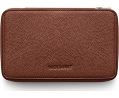 Dėklas na tabletė Woolnut WOOLNUT Leather Tech Organizer Cognac Brown