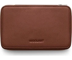 Dėklas na tabletė Woolnut WOOLNUT Leather Tech Organizer Cognac Brown