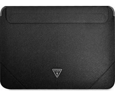 įmautė kompiuteriui Guess Saffiano Triangle Logo (GUCS14PSATLK) juodos spalvos