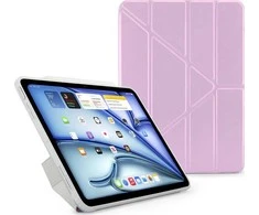 Pipetto Origami No1 Original dėklas, violetinės spalvos – Apple iPad Air 10.9″ (2022/2020)/11″ 2024/2025/2026