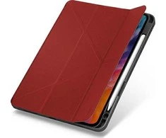 UNIQ Transskirtasma Rigor Dėklas Apple iPad Air 10,9 (2020) coral red Antimicrobial