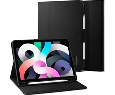 Spigen Liquid Air Folio, juodas - iPad Air 10.9" (2022/2020)/11" 2024/2025