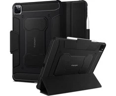 Planšetinio kompiuterio dėklas Spigen Rugged Armor Pro skirtas iPad Pro 11 2018/2020, juodas