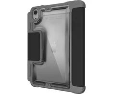 STM Dux Plus - Rugged dėklas skirtas iPad mini 7 (2024) / mini 6 (2021) MIL-STD-810G with Apple Pieštukas Holder (Juodas)
