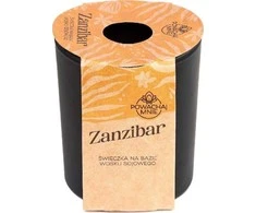 Plantesparfums Provence Natūrali žvakė "Smell Me" su Zanzibaro kvapu, 130ml, juoda