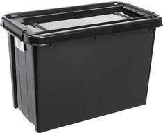 Plastikinė dėžė Pro Box Plast Team 70L juoda
