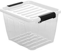 Plastikinė dėžė su fiksuojamu dangčiu Plast Team 3L Home Box