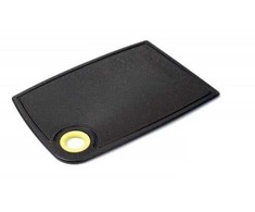 Okko Deska do krojenia PLASTIC CUTTING BOARD35X24 Juodas