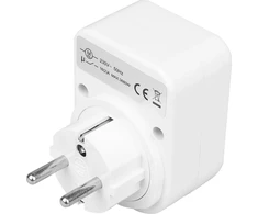 Plastrol Kištukinis lizdas su 2xUSB 2.1A R- 1USB įkrovikliu