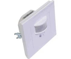 Plastrol Infraraudonųjų spindulių judesio jutiklis 500W / 200W IP20 galinis įrenginys, 9m CR- IR1 / KP / BIALS