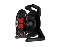 Plastrol Przedłużacz bębnowy extrem line, 4x2p+su, ip44, 16a, h05rr-f, 3×2,5, 10m, juoda
