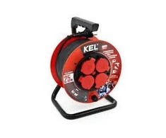 Kel Plastrol ProFESIONAL LINE kanalizacijos įvadas; 4x2p + Z; IP44; 16A; H05RR- F; 3x1,5; 25m; Juodas (W-97054)