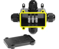 Plastrol Puszka Hermetyczna Złączeniowa Natynkowa Juoda 3X1,5Mm 16A Ip68 W-00405 Plastrol