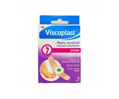 Viscoplast Pleistrai nuo nuospaudų VISCOPLAST su salicilo rūgštimi 70x12,5mm dėžutė 6 vnt.