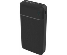 Išorinė baterija Platinet, 20000mAh, juoda