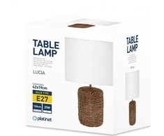 Platinet PLATINET STALINĖ LAMPA Baltas ATŠŪZIS ST. LUCIA [45754]