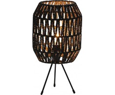 Platinet PLATINET STALINĖ RATTAN LAMPA LAMPA RATTANOWA DARK BROWN CAPRI [45752]