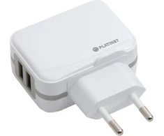 Platinet PLCU2W 2x USB-A 3,4 A įkroviklis (PLCU2W)