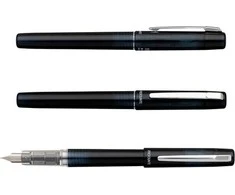 Platinum Amžinasis rašiklis Platinum Prefonte Graphite Mėlyna, M, plastikinė pakuotė, lizdinė plokštelė, karinis laivynas