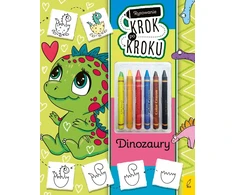 Platono dinozaurų piešimas žingsnis po žingsnio su pieštukais 76535