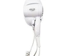 Adler | Plaukų džiovintuvas for hotel and swimming pool | AD 2252 | 1600 W | Number of temperature settings 2 | Baltas