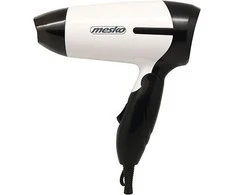 Mesko | Plaukų džiovintuvas | MS 2262 | 1000 W | Number of temperature settings 2 | Juodas/Baltas