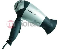 ORAVA Plaukų džiovintuvas HD-400 S Foldable handle, 1000 W, Juodas/ sidabrinis