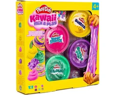„Play-Doh“ – Kawaii „Mix Play“ 4 vnt. pakuotė (334-240418)