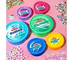 Play-Doh Kawaii Mix &amp; Play modeliuojamoji masė, 6 vnt. rinkinys