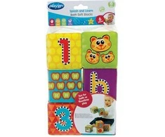 Playgro Soft blokeliai Linksminkitės ir mokykitės