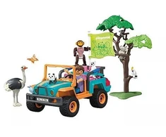 „Playmobil Animals &amp; Friends“ 71854 Spalvinga visureigė transporto priemonė