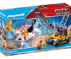 70442 PLAYMOBIL® City Action Ekskavatorius su priedais