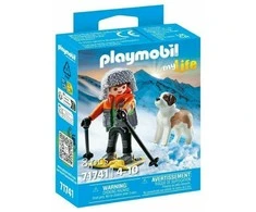 Playmobil My Life 71741 slidininkas su Šv. Bernardu