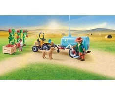 Playmobil Country 71442 Traktorius su priekaba ir vandens baku