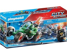70577 PLAYMOBIL® City Action Policijos misija su lenktyniniu automodeliu