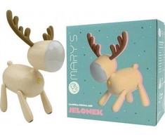 Eco Light Mary’s lampka nocna led jelonek smėlio spalva