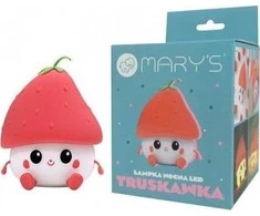 Ecolights MARY'S LED Naktinė lempa - Braškę