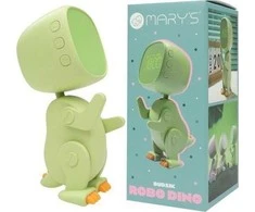MARY'S MW61059 Robo Dino žadintuvas žalias