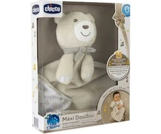 Chicco Meškiukas su antklode 47x40 Maxi Doudou smėlio spalvos