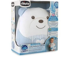 Chicco Pluszowy miś przytulanka su muzyką i podświetleniem mėlyna Chicco