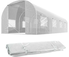 Global Sodo tunelio folija 2,5x4m (10m2) balta Plonos
