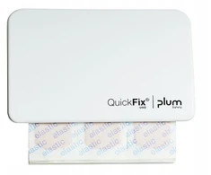 Plum Dozatorius PLUM QuickFix Uno su elastingų pleistrų įdėklu 45 vnt., baltas