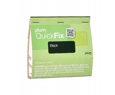 Pleistrai PLUM QuickFix Juodas, 45 vnt.