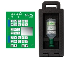 Plum Stacija akių plovimui tuščia juoda (BH-4900)