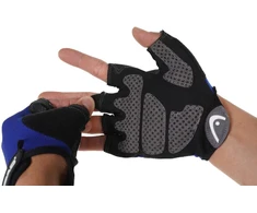 Plus HEAD Fitness rękawice XL, juoda-mėlyna (HA105-XL)